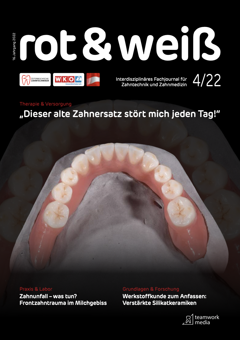 Editorial Rot&Weiss 4/2022: WICHTIGE SCHRITTE VORWÄRTS